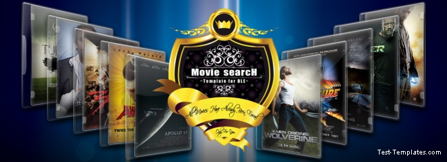 Movie Search Template