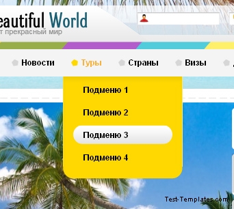 Beautiful World (Test-Templates)